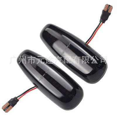 For Hyundai I30 2006-2012 Kia car side turn signal LED flash dynamic side light (Dönmə işıqları) - b-k-01-blackened-yellow-light