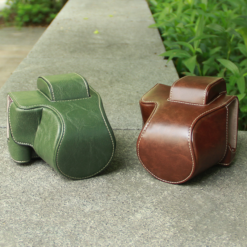 Suitable for Canon R50 Camera Bag, R100 Leather Case, 18-45mm Protective Shell, Mirrorless Photography Bag, Cross-Body Shoulder Bag, Full Coverage Suitable for Canon R50 Camera Bag, R100 Leather Case, 18-45mm Protective Shell, Mirrorless Photography Bag, Cross-Body Shoulder Bag, Full Coverage
