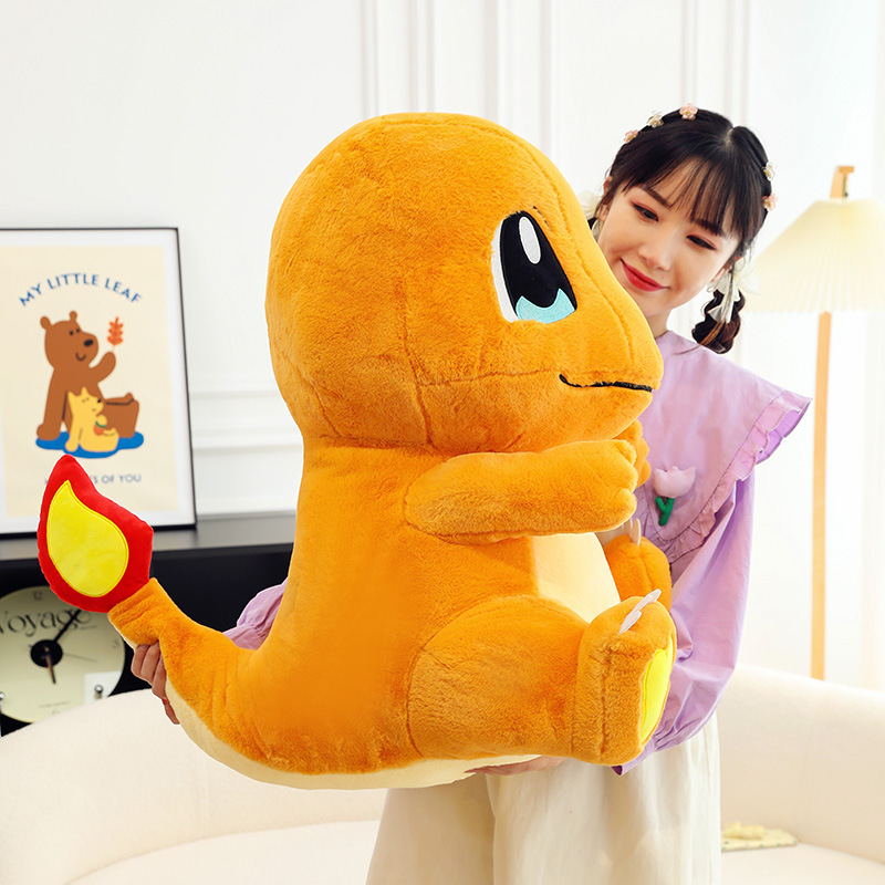 網紅卡通小火龍毛絨玩具公仔可愛小恐龍兒童禮物女生睡覺抱枕玩偶