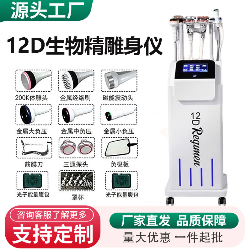 12D Ultra-Precision Sculpting Beauty Salon Slimming and Shaping Belly Body Sculpting Master Meridian Health Dredging Massage Instrument 12D Ultra-Precision Sculpting Beauty Salon Slimming and Shaping Belly Body Sculpting Master Meridian Health Dredging Massage Instrument