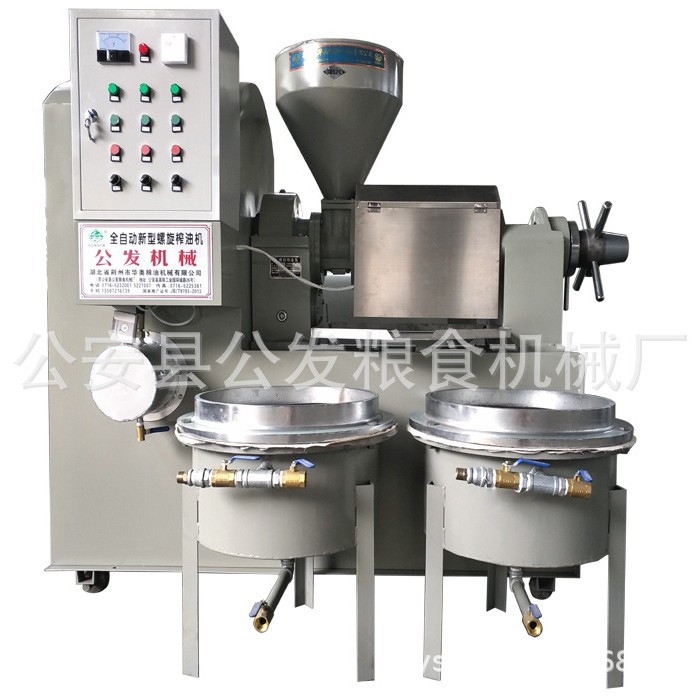 榨油机 真空组合榨油机 中小型炸油机 花生榨油机YZYX-95型