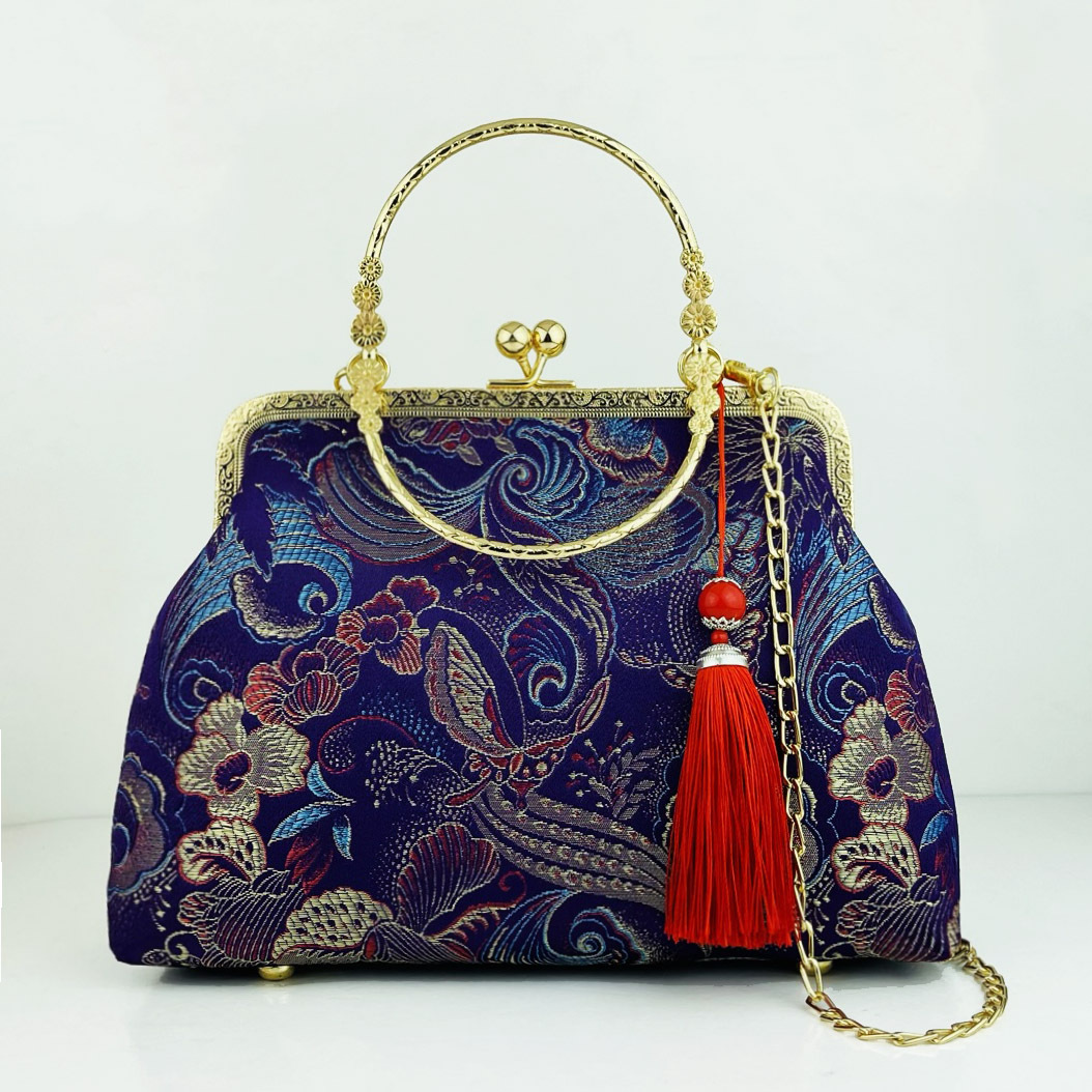 Neue Cheongsam-Tasche im chinesischen Stil, bestickte Damentasche, Retro-Geschenktasche, tragbare Umhängetasche, vielseitige antike kleine Tasche_voghion.com