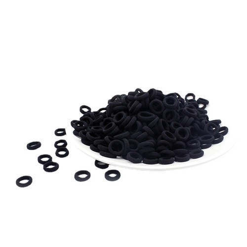 Simple and practical children's headband girl high elastic hair rope cute candy color rubber band small towel hair tie wholesale