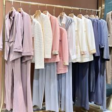 折扣品牌秋冬套装女装尾货批发专柜撤柜实体直播热卖款衬衫外套