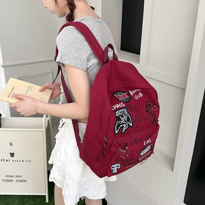 Рюкзак для студентов большой вместимости, новинка 2025 года, сумка для отдыха, сумка для школьников, школьная сумка для школьников, женский рюкзак для репетиторства