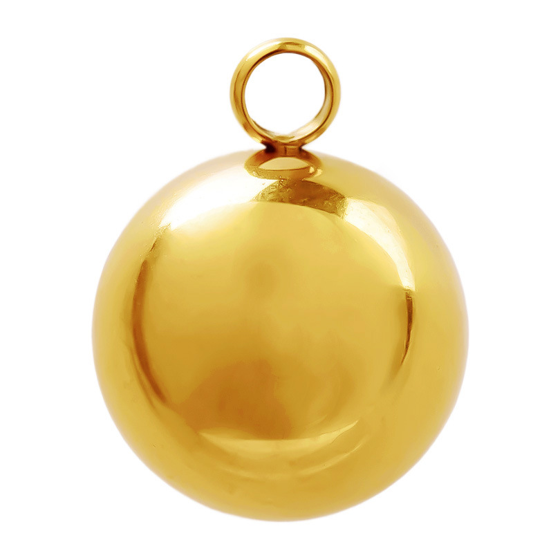 2g Weight Pendant Jewelry Making Type Diameter 10mm, Diameter 6 mm, Diameter 8mm Jewelry Making Size 18K Gold Plated Plating Material DIY Jewelry Accessories Classification 1 Piece Quantity 304 Stainless Steel Material Round Pattern Simple Style Style 1 Piece Diameter 10mm Diameter 6 Mm Diameter 8mm 304 Stainless Steel 18K Gold Plated Round Pendant 4