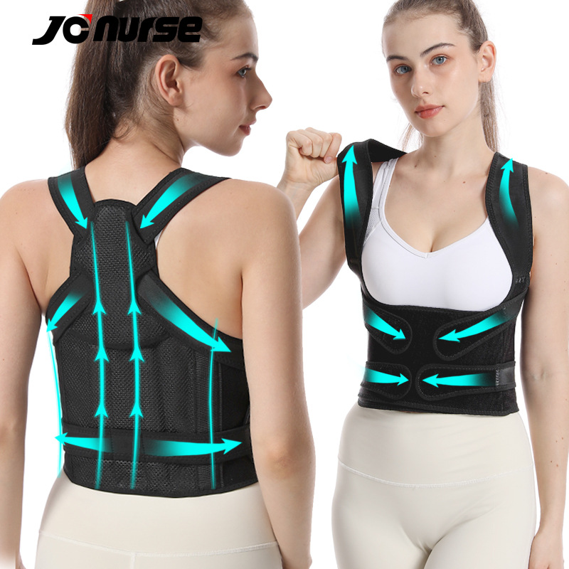 大人用姿勢矯正ベルト、背筋矯正サポート、男女兼用背筋矯正ベルト、猫背防止