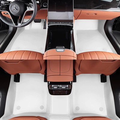 Suitable for Mercedes-Benz Amg Modelə uyğun ayaqaltı - tesla-white