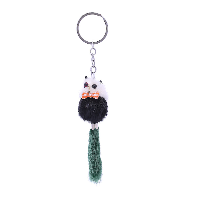 Süßer Kleiner Fuchs Schlüsselanhänger Taschenanhänger Nerz Plüschpuppe Süße Accessoires display picture 8