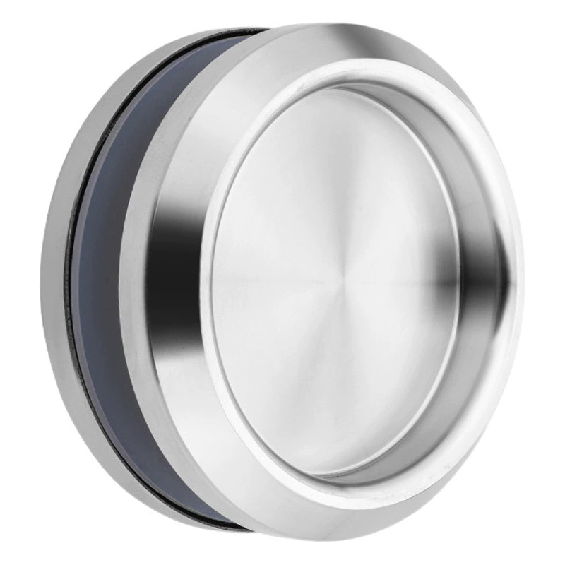 Стеклянная дверная ручка с одним отверстием маленькая ручка из нержавеющей стали черный титан душевая комната шкаф для ванной комнаты дверная ручка ящик шкафа