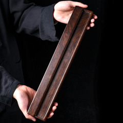 Wokhong Tea Cup Drain Rack Tea Set Tea Ceremony Accessories Black Sandalwood Color Rosewood Cup Drying Stand Storage Cup Support Rack Storage Shelf