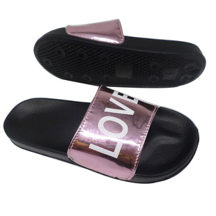 Men's and women's 2058-sole PVC EVA flat slippers with surface material customized LOGO sandals