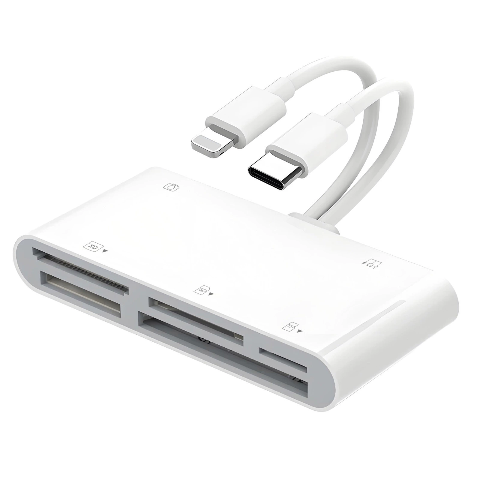 Applicable to Apple Typec mobile phone computer xd card reader mscf card tf card sd card U disk mobile hard disk reader
