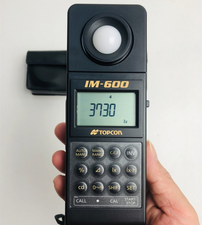 日本TOPCOM拓普康 高精度照度计 IM-600 江崎代理