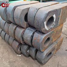 【厂家】供应 锤式破碎机 破碎机耐磨合金钢锤头铸件