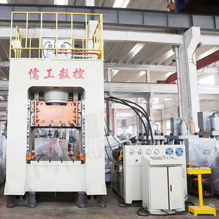 500吨框架液压机 定制500T不锈钢厨具冲压成型拉伸液压机 油压机