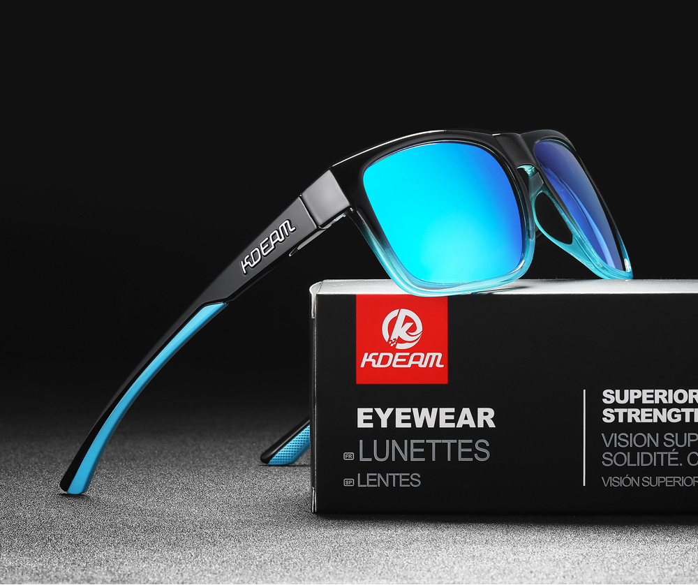 60g Weight Full Frame Glasses Structure Sunglasses Classification PC, UV400 Protection Lens Material Square Glasses Style Outdoor, Travel Occasion Solid Color Pattern Men's Gender Casual, Sports Style Casual Sports Solid Color PC UV400 Protection Square Full Frame Men's Sunglasses 10