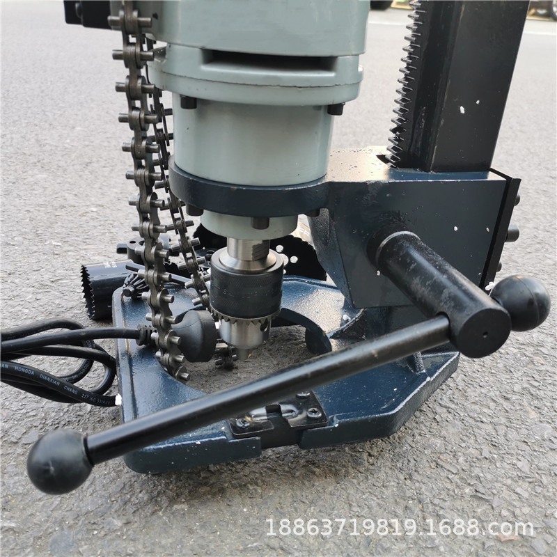 华策牌链条式管道打孔机 KG114管道打孔机 水管开孔器