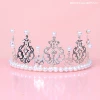 Rose red 6 -inch ordinary crown