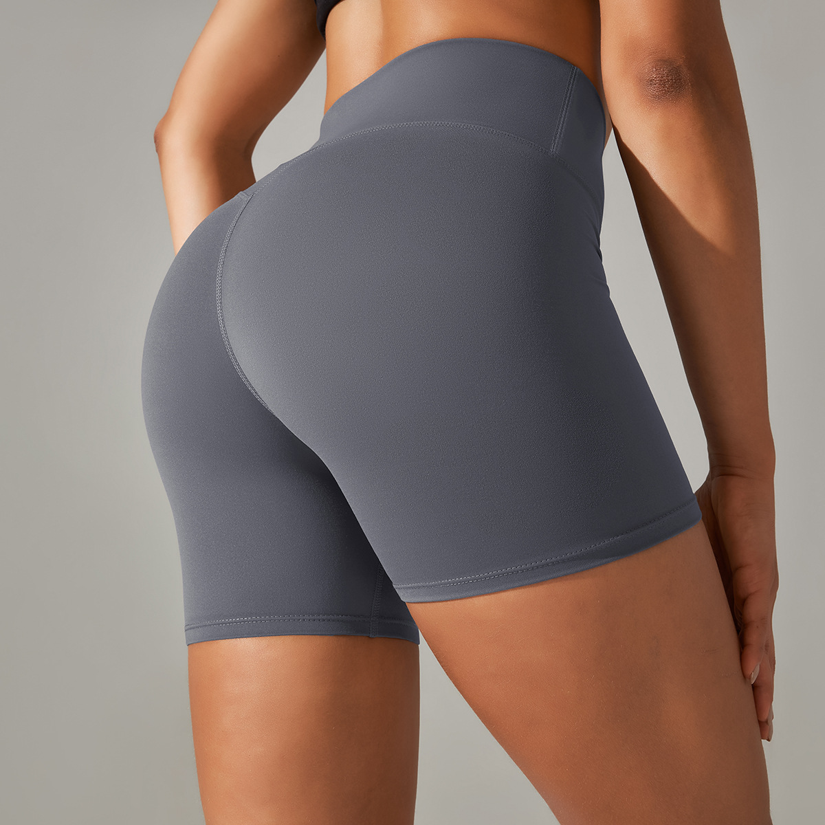 105g Weight Shorts Pants Length Nylon, Spandex Fabric Type Leggings Pants Type Fitness, Yoga Occasion Solid Color Pattern Summer, Spring Season Casual, Sport Style Style Casual Sport Style Solid Color Nylon Spandex Active Bottoms Leggings 165
