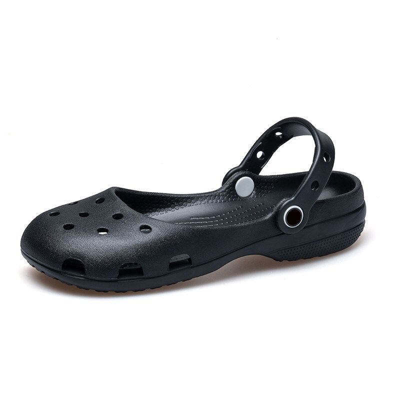 Original Foreign Trade Brand Cross Clogs Classic Women's Ballet Shoes Breathable Beach Shoes Casual Slippers Soft-Soled Sandals