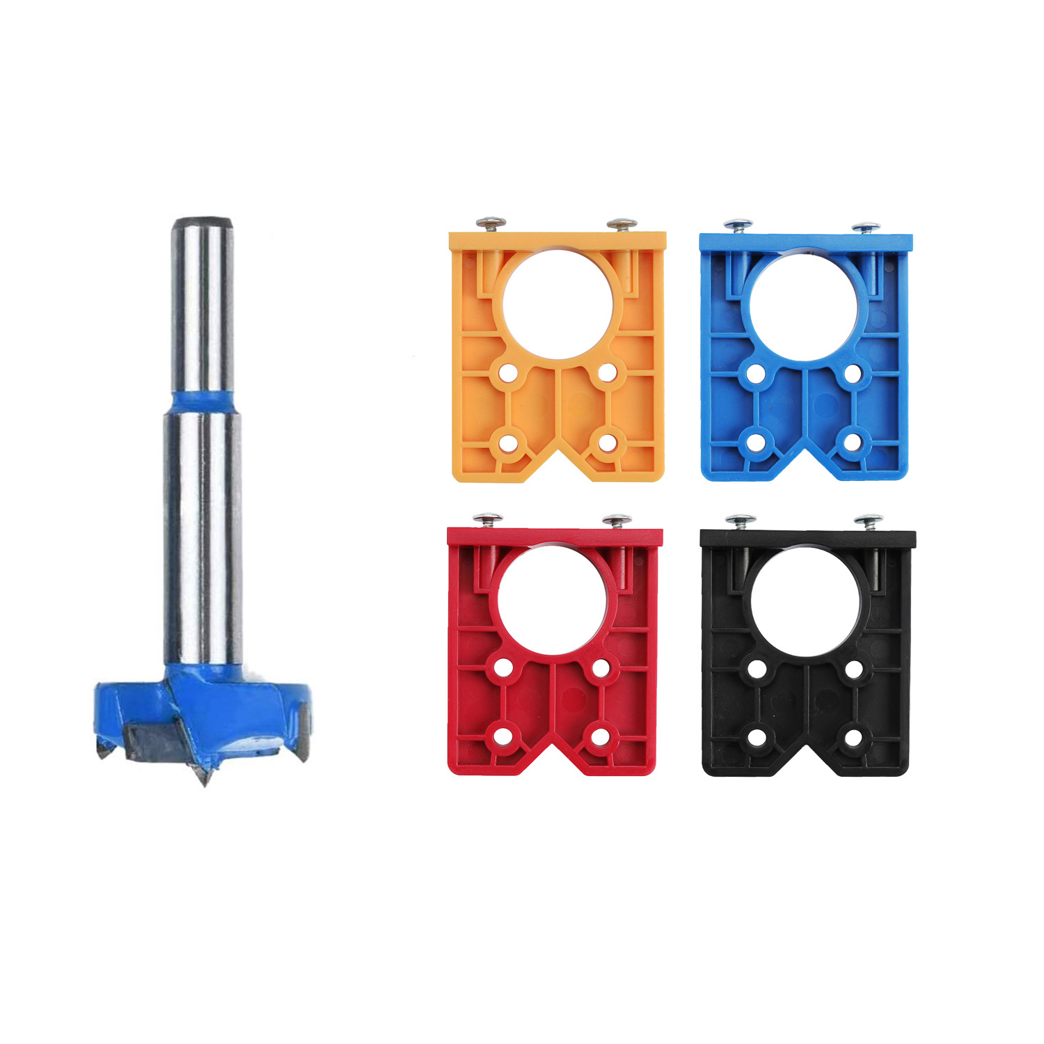 35mm铰链开孔定位器35mm开孔器门板合页定位木工铰链打孔安装工具