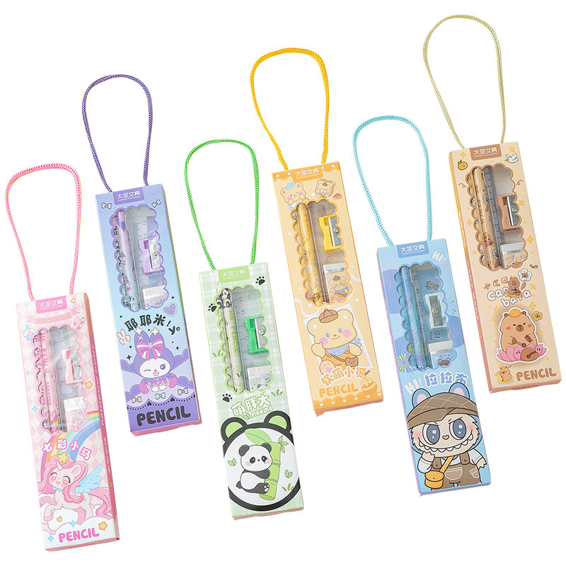 文具セット 小学生 鉛筆5本セット 幼稚園ギフト 小学生 ご褒美ギフト 賞品 文具卸売|undefined