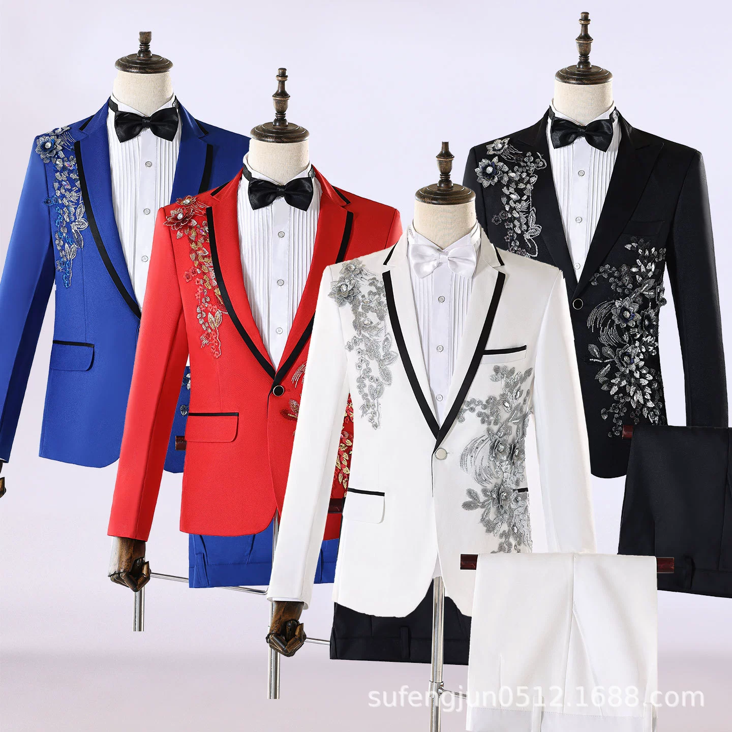 Черный костюм, костюм ведущего с блестками, костюм для подросткового мужского певца, костюм для выступлений, большой хоровой костюм