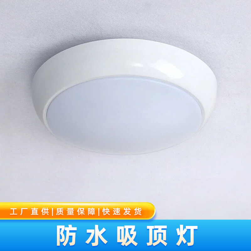 lámpara de techo led mayorista pasillo cocina baño balcón inodoro a prueba de insectos humedad simple protección de ojos tres lámparas de protección