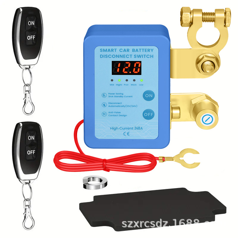 12V Car Battery Disconnect Switch Anti-Leakage Protector