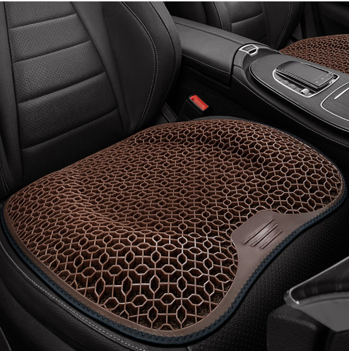 Summer Car Cushion Gel Ice Mat Single-piece Four Seasons Universal Breathable Ventilated Seat Cushion Summer Car Fat Cushion