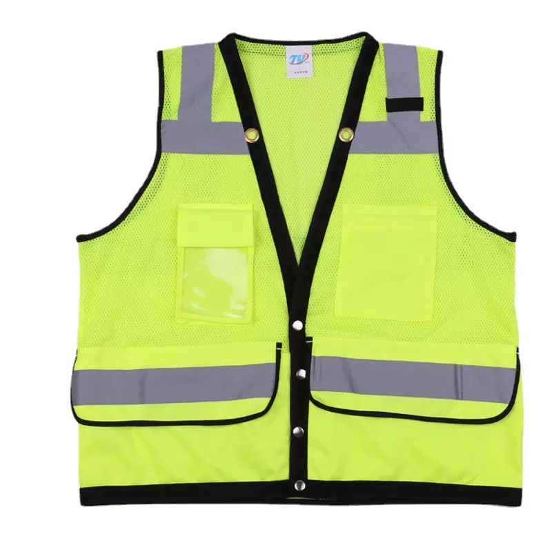 反光背心马甲反光马甲可印字交通安全背心环卫反光衣批发