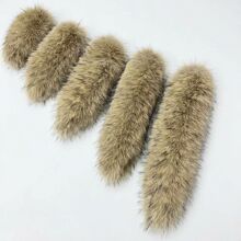 狐狸尾巴包包挂件书包仿皮草挂饰毛绒毛毛汽车钥匙扣饰品动物图案