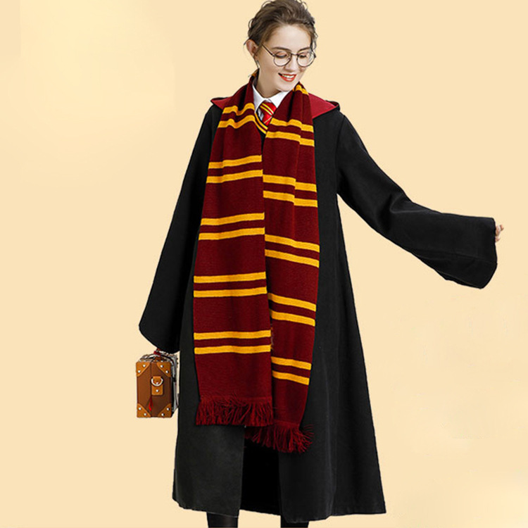 哈利波特服装魔法长袍环球影城联名衣服周边cos巫师学院袍