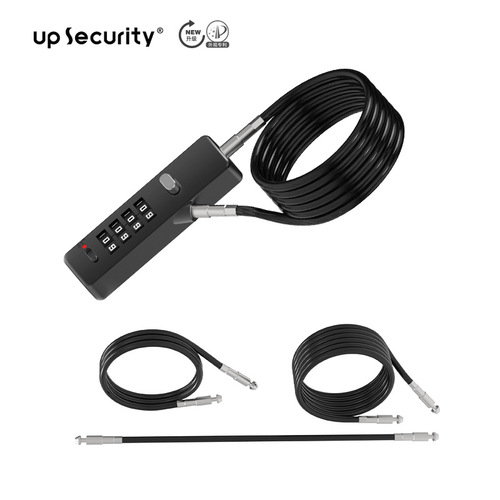 Practical Replaceable Accessory Push Rod, White Steel Lock Head Bicycle Helmet Door Lock, Password Hang Lock