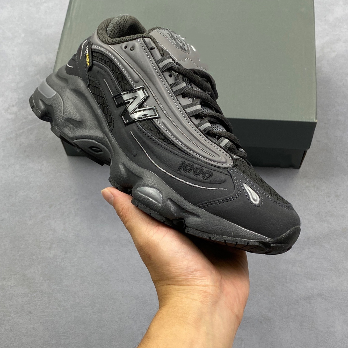 Putian zapatos comercio exterior NB1000 altura de suela gruesa zapatos deportivos para correr zapatos casuales retro zapatos para correr