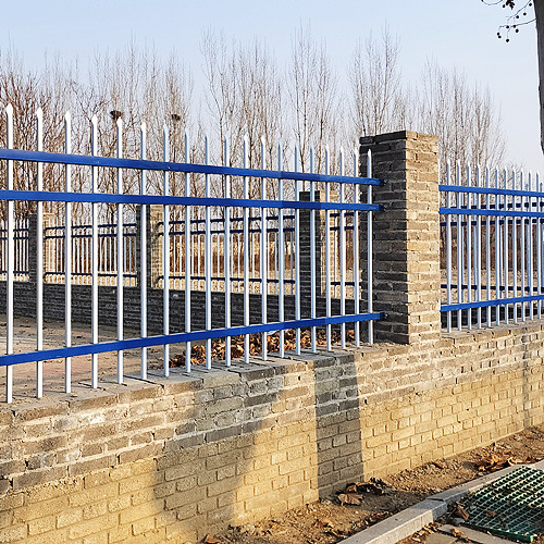 锌钢护栏小区铁艺护栏庭院别墅户外围栏铁艺栅栏现货锌钢围墙护栏