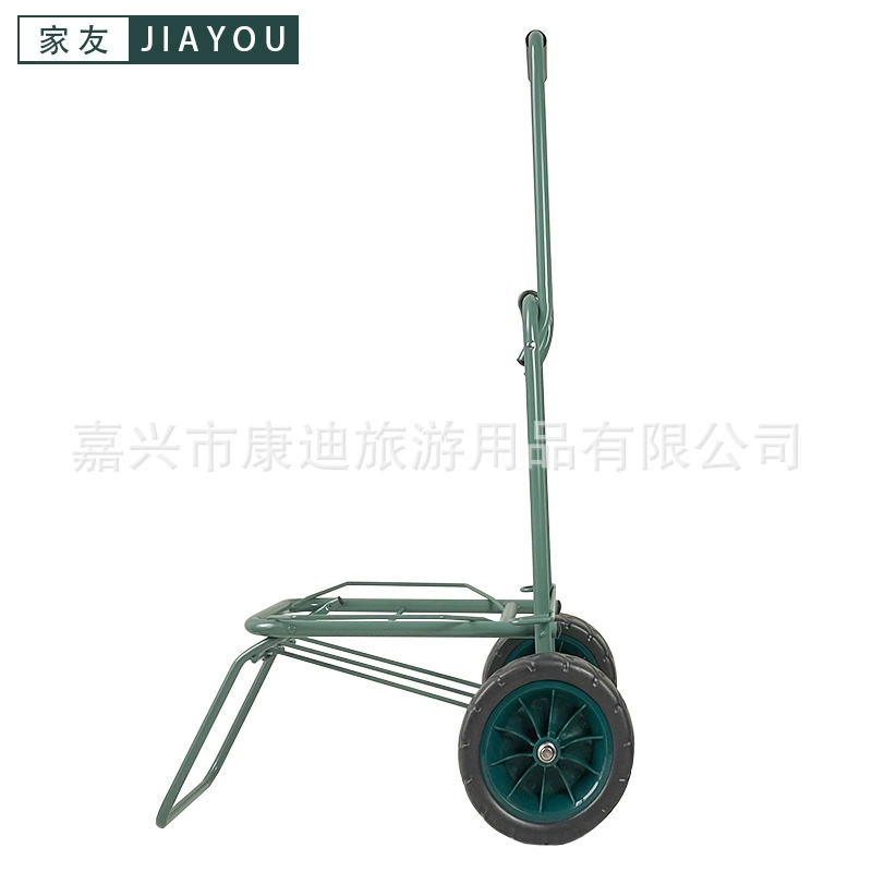 Big folding travel handheld beach cart for camping