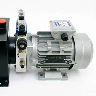 液压电机220v-380v动力单元双向多路液压站小型液压升降动力机