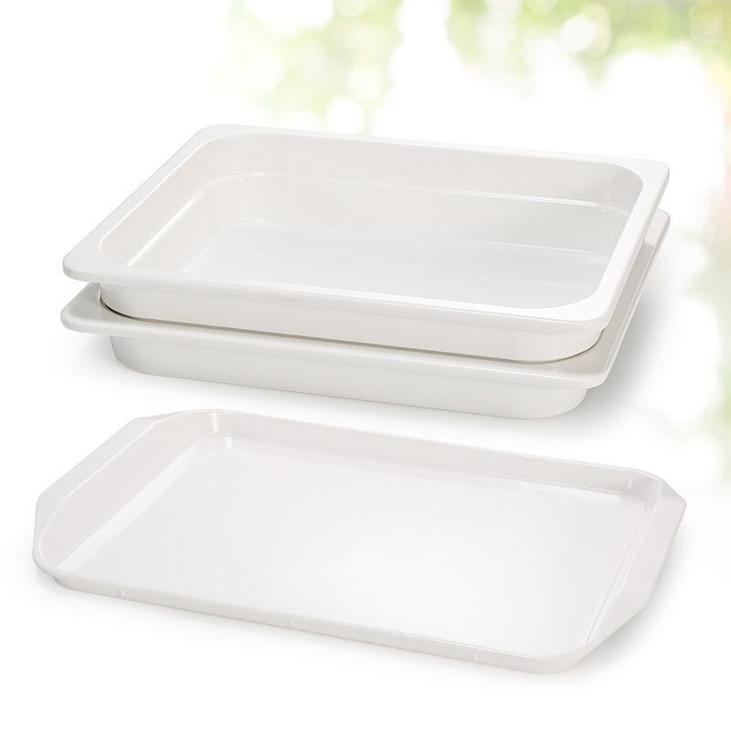 European melamine large tray white plastic rectangular deepening braised cooked food tray commercial hotel buffet plate European melamine large tray white plastic rectangular deepening braised cooked food tray commercial hotel buffet plate