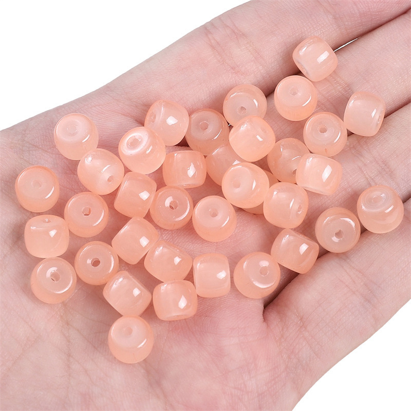 8*7mmガラス模造玉玉手ビーズリンゴ玉字手作りdiyブレスレットネックレスアクセサリーメーカー卸売り|undefined