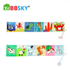 0-3 Cartoon animal pattern Tear is not bad Early education Bed around Cloth book baby Toys goods in stock wholesale