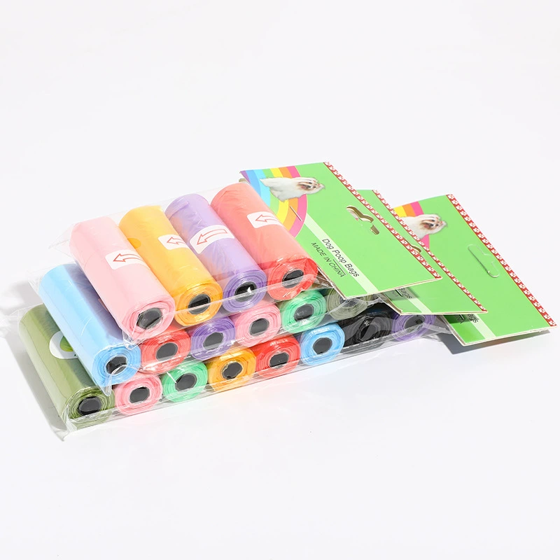 Пакеты для уборки за животными, пакеты для утилизации отходов кошек и собак, пакеты для собачьих экскрементов, портативные полиэтиленовые пакеты для мусора для собак, оптовая продажа от производителя