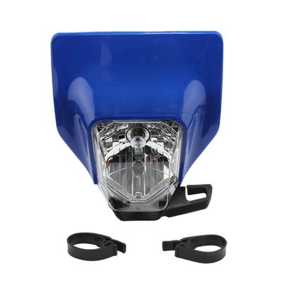 Husqvarna White Off-Road Motorcycle headlights, headlights - hl107-0-2-blue
