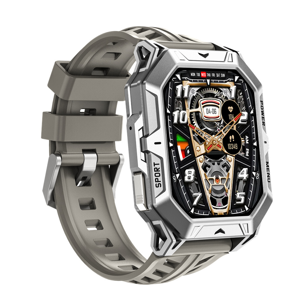 Transfronterizo X1PRO reloj inteligente frecuencia cardíaca Bluetooth brújula de llamada presión barométrica asistente de voz contador de pasos reloj deportivo