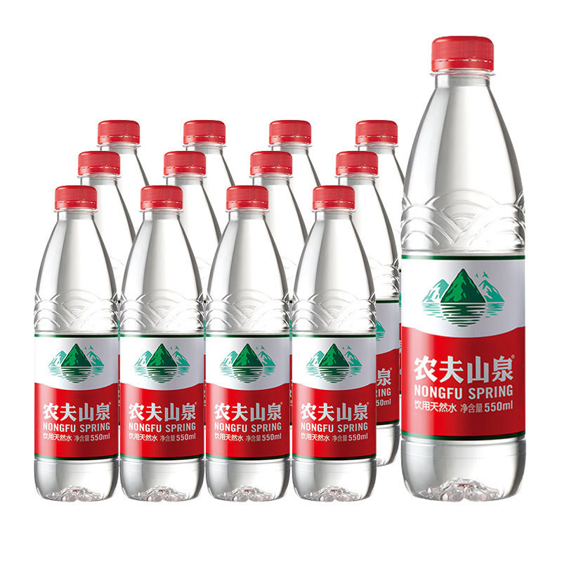 农夫山泉饮用天然水整箱380ml*12小瓶出游会议办公室天然常用水饮|undefined