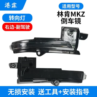 Rear mirror/rearview mirror assembly – Frame and Lens - turn-signal-passenger
