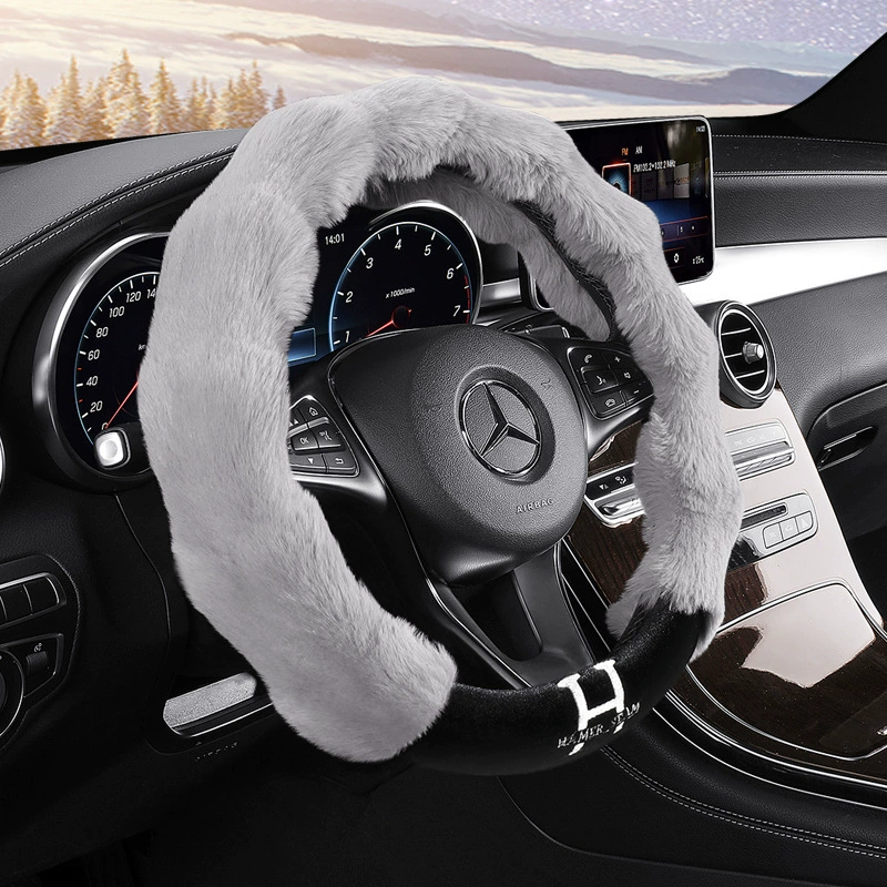 Plush winter steering wheel, 2023 collection, direct factory sales
