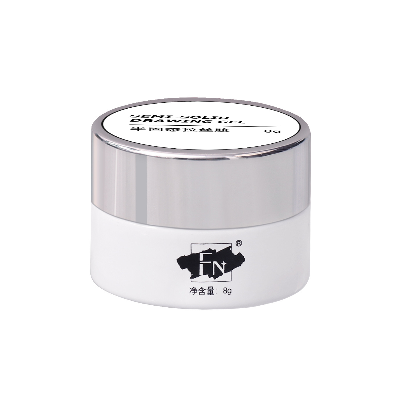 Newly upgraded white bottle versatile mixing and glue nail art…
