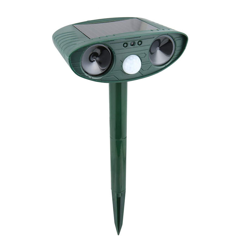 Chorreador solar para exteriores Chorreador de animales Chorreador ultrasónico de dos estaciones